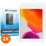 Mobigear iPad 7 (2019) Verre trempé Protection d'écran - Compatible Coque (Lot de 2)