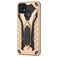 Mobigear Armor Stand Coque Realme C21Y Coque arrière Rigide Anti-Chocs avec Support Amovible - Or