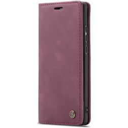 Caseme 013 Housse POCO F2 Pro Etui Porte-Monnaie - Rouge