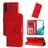 Mobigear Sunflower Housse Samsung Galaxy S23 Etui Porte-Monnaie - Rouge