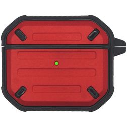 Mobigear Armor Coque Apple AirPods 3 Coque en Silicone Souple - Rouge