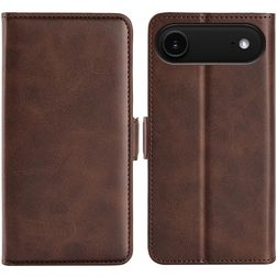 Mobigear Slim Magnet Housse iPhone Air Etui Porte-Monnaie - Marron