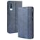 Mobigear Sensation Housse Samsung Galaxy A50 Etui Porte-Monnaie - Bleu