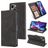 Mobigear Wallet iPhone 14 Étui Portefeuille - Noir