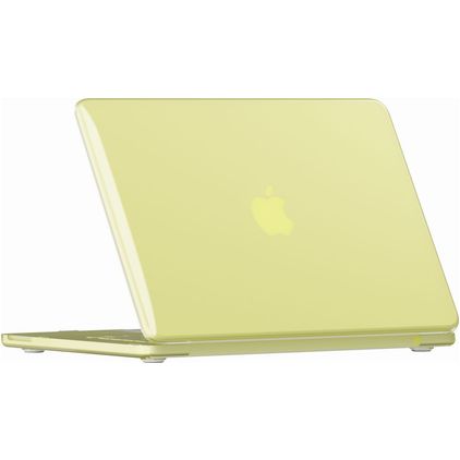 Mobigear Crystal Case MacBook Neo 13 Pouces (2026) Coque - Citrus yellow - Model A3404