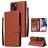 Mobigear Wallet iPhone 14 Étui Portefeuille - Marron