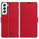 Mobigear Wallet Housse Samsung Galaxy S22 Etui Porte-Monnaie - Rouge