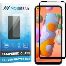Mobigear Premium Samsung Galaxy A11 Verre trempé Protection d'écran - Compatible Coque - Noir