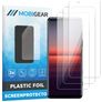 Mobigear Sony Xperia 1 II Protection d'écran Film - Compatible Coque (Lot de 3)