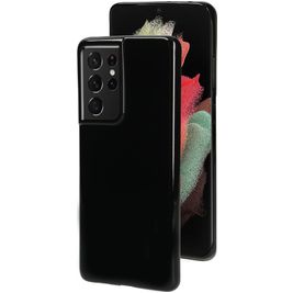 Mobiparts Classic Coque Samsung Galaxy S21 Ultra Coque arrière en TPU Souple - Noir