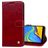 Mobigear Wallet Housse Samsung Galaxy J6 Plus Etui Porte-Monnaie - Rouge