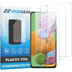 Mobigear Samsung Galaxy A90 Protection d'écran Film - Compatible coque (Lot de 3)