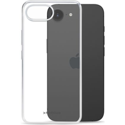 Mobilize Gelly Case Coque Transparente iPhone 17e Coque arrière en TPU Souple - Transparent