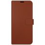 Valenta Gel Skin Housse Samsung Galaxy A13 4G Etui en Cuir Véritable Porte-Monnaie - Marron