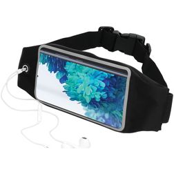 Mobiparts Comfort Fit Belt Brassard Téléphone Samsung Galaxy S20 FE Ceinture Coque de Sport en Neoprène - Noir