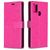 Mobigear Wallet Housse Samsung Galaxy A21s Etui Porte-Monnaie - Magenta