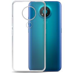 Mobilize Gelly Coque Transparente Nokia 3.4 Coque arrière en TPU Souple - Transparent