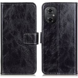 Mobigear Basic Housse POCO M5 Etui Porte-Monnaie - Noir