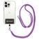Mobigear Lanyard - Cordon de téléphone universel ajustable - Bleu / Rouge / Blanc