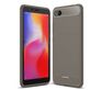 Mobigear Brushed Slim Coque Xiaomi Redmi 6A Coque arrière en TPU Souple - Gris