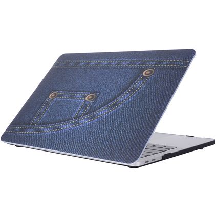 Mobigear Denim MacBook Pro 15 Pouces (2016-2019) Coque - Model 4 - Model A1707 / A1990