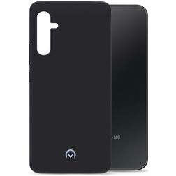 Mobilize Rubber Gelly Coque Samsung Galaxy A34 Coque arrière en TPU Souple - Matt Black