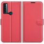 Mobigear Classic Housse TCL 20 SE Etui Porte-Monnaie - Rouge