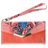Mobilize Gelly Velvet iPhone X Détachable 2in1 Pochette - Coral Snake