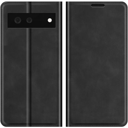 Mobigear Wallet Housse Google Pixel 6 Etui Porte-Monnaie - Noir