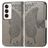 Mobigear Butterfly Housse OPPO Reno 12 Pro Etui Porte-Monnaie - Gris