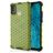 Mobigear Honeycomb Coque HONOR 9X Lite Coque arrière Rigide Anti-Chocs - Vert