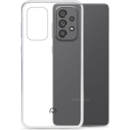 Mobilize Gelly Coque Transparente Samsung Galaxy A73 Coque arrière en TPU Souple - Transparent