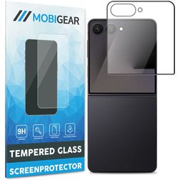 Mobigear Premium Samsung Galaxy Z Flip 7 Verre trempé Protection d'écran - Compatible Coque - Noir