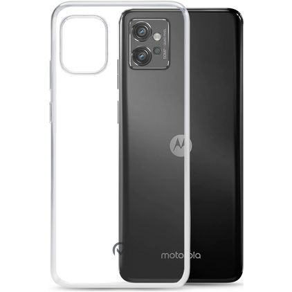 Mobilize Gelly Coque Transparente Motorola Moto G13 Coque arrière en TPU Souple - Transparent