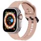 Mobigear Ripple Bracelet Silicone Apple Watch Fermeture boucle ardillon - 49/46/45/44 mm - Rose
