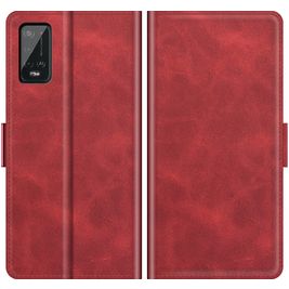 Mobigear Slim Magnet Housse Wiko Power U20 Etui Porte-Monnaie - Rouge