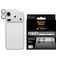 PanzerGlass FENDER iPhone 17 Pro Aluminium Protection caméra - Compatible coque - Argent