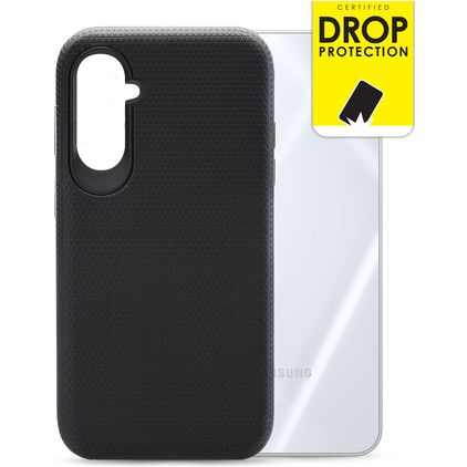 My Style Tough Coque Samsung Galaxy A26 Coque arrière Rigide Anti-Chocs - Noir