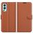 Mobigear Classic OnePlus Nord 2 Étui Portefeuille - Marron