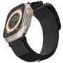 Mobigear Outdoor Bracelet Nylon Apple Watch Fermeture velcro - 42/41/40/38 mm - Noir