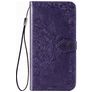 Mobigear Mandala Housse Realme X50 Pro Etui Porte-Monnaie - Violet