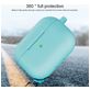 Mobigear Classic Coque Apple AirPods 3 Coque en Silicone Souple - Emerald Green