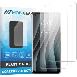 Mobigear HTC Desire 20 Pro Protection d'écran Film - Compatible Coque (Lot de 3)