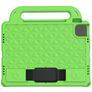 Mobigear Diamond Coque iPad Pro 11 Pouces (2021) Coque de tablette pour enfants avec Poignée Enfants en EVA - Vert
