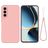 Mobigear Rubber Touch Coque Samsung Galaxy A56 Coque arrière en Silicone - Rose