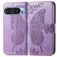 Mobigear Butterfly Housse Google Pixel 9 Etui Porte-Monnaie - Violet