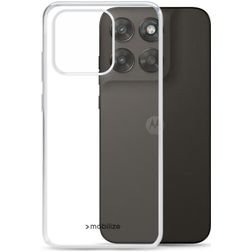 Mobilize Gelly Case Coque Transparente Motorola Moto G77 Coque arrière en TPU Souple - Transparent