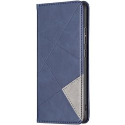 Mobigear Rhombus Slim Housse Xiaomi 12 Etui - Bleu