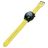 Mobigear Bumpy Bracelet Silicone Smartwatch Fermeture boucle ardillon - Connexion universelle de 22 mm - Jaune