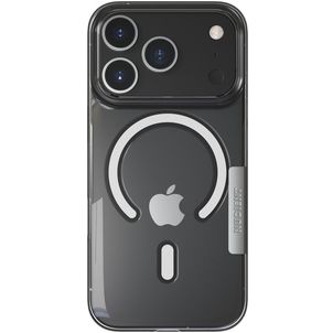 Nudient Thin Magsafe Transparent iPhone 17 Pro Plastique rigide Coque arrière - Transparent